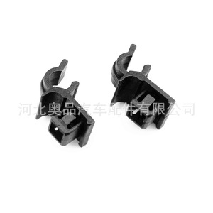 Soporte Universal para Capó de Automóvil, Retenedor de Varilla K201, Negro, PP, con Clip, para Reemplazo y Reparación - Product Image 2
