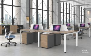 โต๊ะทำงาน6ที่นั่งขาเฟอร์นิเจอร์โต๊ะทำงานโต๊ะทำงานโต๊ะทำงานโต๊ะทำงานโต๊ะสูง - Product Image 3