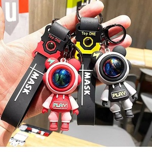 Contoh Gratis Gantungan Kunci Karakter Anime Jepang 3D Kartun, Gantungan Kunci Karakter Film Amerika dari Karet PVC Lunak - Product Image 5