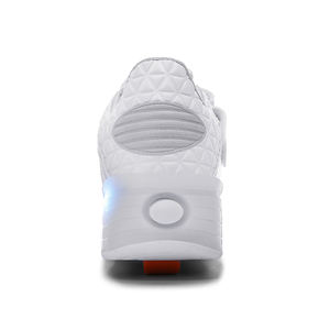 Chaussures à roulettes personnalisées pour enfants avec une seule roue, baskets de sport décontractées à LED, chaussures à roulettes avec roue rétractable - Product Image 4