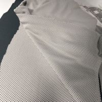 Tissu de sport en maille perforée 165gsm tricoté à la trame décontractée pour combinaison de basket-ball tenue d'équipe de basket-ball