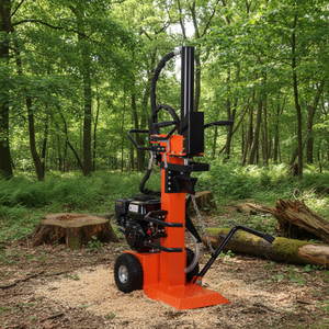 Nouvelle Fendeuse de <span class=keywords><strong>Bois</strong></span> à Essence Robuste de 15 Tonnes, <span class=keywords><strong>Machine</strong></span> à Fendre le <span class=keywords><strong>Bois</strong></span> Verticale avec Roues pour l'Agriculture et la Foresterie, Garantie 1 An - Product Image 2