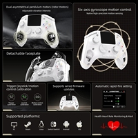 Manette de jeu sans fil ANBERNIC RG G01 avec joystick à effet Hall pour PC, Switch, Android, iOS - Contrôleur de jeux