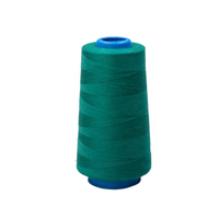 Fil à coudre 100% polyester filé, haute qualité, couleur personnalisée pour machine à coudre OEM