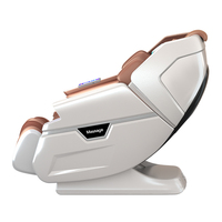 Fauteuil de massage commercial avec système de paiement, accepteur de billets, boîte à monnaie, machine à griffes à monnayeur, fauteuil de massage 4D avec système de paiement
