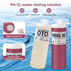 Reactivos Profesionales para Pruebas <span class=keywords><strong>de</strong></span> Calidad del Agua <span class=keywords><strong>de</strong></span> Piscinas, 250 ml, Rojo Fenol y OTO, Solución <span class=keywords><strong>de</strong></span> Reactivos Indicadores <span class=keywords><strong>de</strong></span> pH y Cloro para Piscinas y Spas - Product Image 4