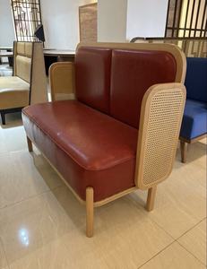 ชุดที่นั่งโซฟาสำหรับรับประทานอาหารแบบยาว<span class=keywords><strong>ราคา</strong></span><span class=keywords><strong>ถูก</strong></span>ทนทานสำหรับร้านอาหารโรงแรมบาร์คาเฟ่ร้านอาหารร้านอาหารร้านอาหารร้านอาหารร้านอาหารฟาสต์ฟู้ดคลับไนท์คลับ - Product Image 4