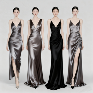 ODM/pakaian pesanan khusus, Logo Merek Buatan China, Desainer untuk Pesanan Kecil, Grosir Senior, Produsen Gaun Malam - Product Image 1