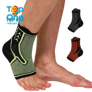 Top One vente chaude 3D tricot Fitness Gym marche Muay Thai course Protection soutien cheville orthèse manches pour hommes femmes - Product Image 1