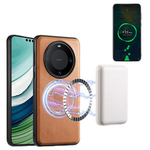 Funda de Cuero PU para Teléfono <span class=keywords><strong>Mate</strong></span> 60/60 <span class=keywords><strong>Pro</strong></span>/60 <span class=keywords><strong>Pro</strong></span>+ 2026, Carga Inalámbrica, Anti-caídas - Product Image 4