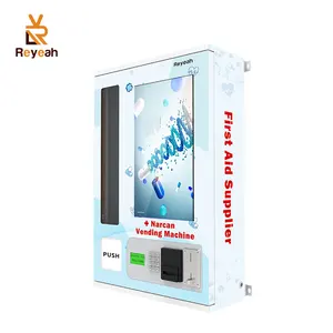 2023 Ý Tưởng Kinh Doanh mới cho kinh doanh trực tuyến mini dược tự động người bán tiền mặt màn hình cảm ứng máy bán hàng tự động để bán