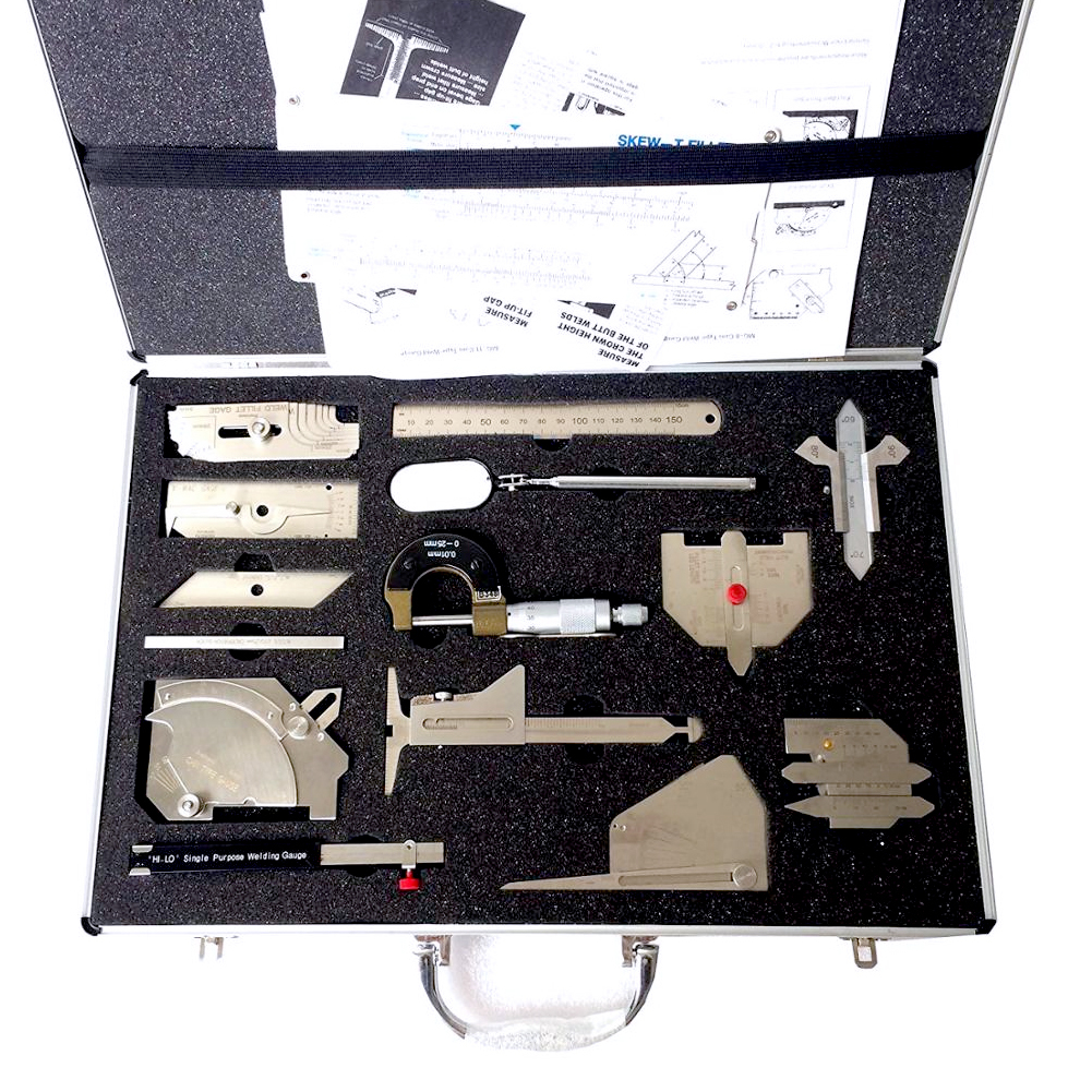 Instrument Mesure Soudage Jauge De Soudure MG-8 Acier Inox - Outil Mesure Couture Soudage Soudure Plastique