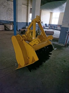 Broyeur de souches tracté pour l'aménagement paysager, déchiqueteur de racines, coupe-racines rotatif monté sur tracteur, cultivateur avec roulement, haute productivité - Product Image 5