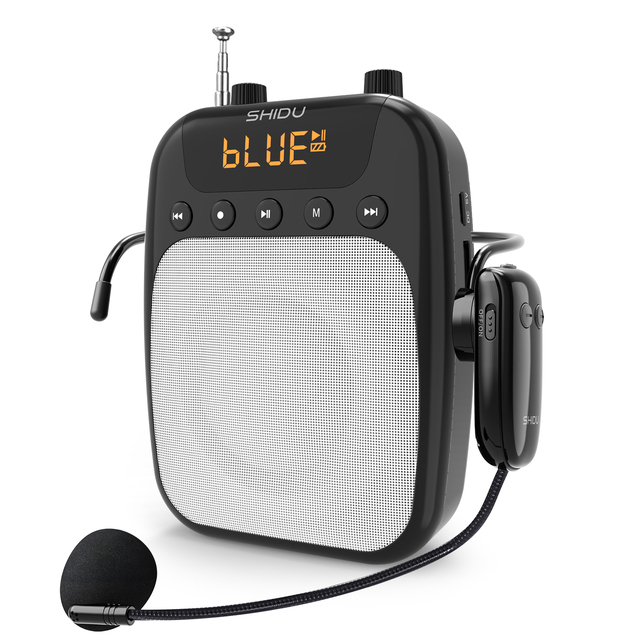 High Performance S358 10 Watts 290g Microphone Classroom Mic and Speaker Portable Personal Amplifier for Teachers