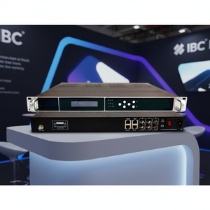 Modulador de IPTV Headend, <span class=keywords><strong>IP</strong></span> a RF, Compatible con Edición de PSI/SI, Reasignación de PID y Corrección de PCR, Opción DVB-C/DVB-T/ATSC/ISDB-T - Product Image 1