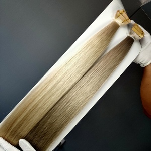 Extensiones de Cabello Humano Ruso 100% al por Mayor, Extensiones de Cinta Doble Capa con Cutícula Virgen, Extensiones de Cinta Adhesiva de Cabello Natural - Product Image 6