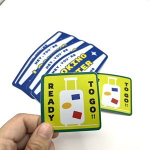 Custom PVC Vinyl Outdoor UV Resistant Waterproof Luggage <b>Sheets</b> Personalized Packaging Labels for Outdoor Use Stickers - Product Image 1