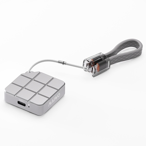 MAIWO M1 Tool-Free Aluminum NVMe M.2 USB-C External SSD 256GB-2TB Capacity Silver Grey & Pink