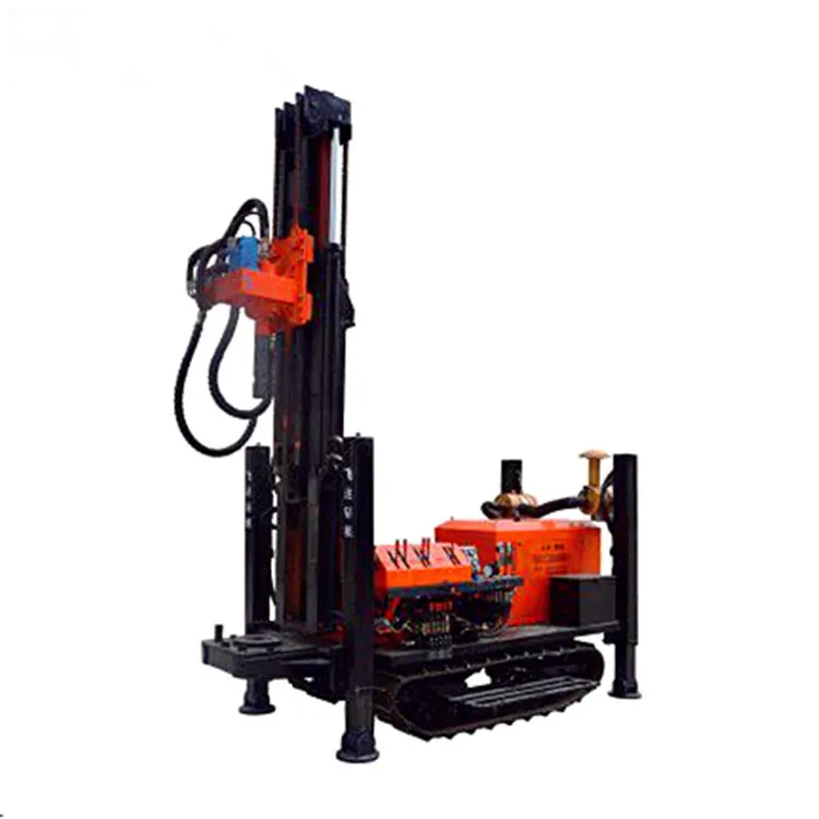 Portable Crawler Chassis Diesel Rig Drilling Machine