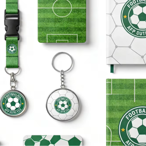 AI-MICH Custom with Logo Idea Sports Event Giveaways Footballs Promotional Soccer Ball Souvenir Gifts for Fans