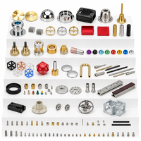 Piezas Mecanizadas CNC de 5 Ejes Personalizadas, Componentes de Precisión Torneados y Fresados, Aluminio, Acero Inoxidable, Latón Anodizado, Fábrica ODM OEM