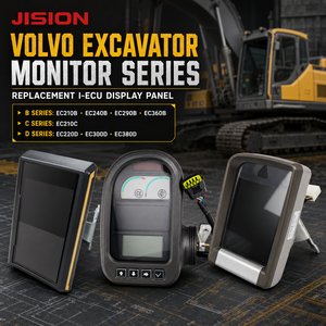 Écran de contrôle I-ECU pour excavatrice JISION compatible Volvo EC210B EC240B EC210C EC220D EC300D EC380E 14390065 14636301 14544928 - Product Image 1