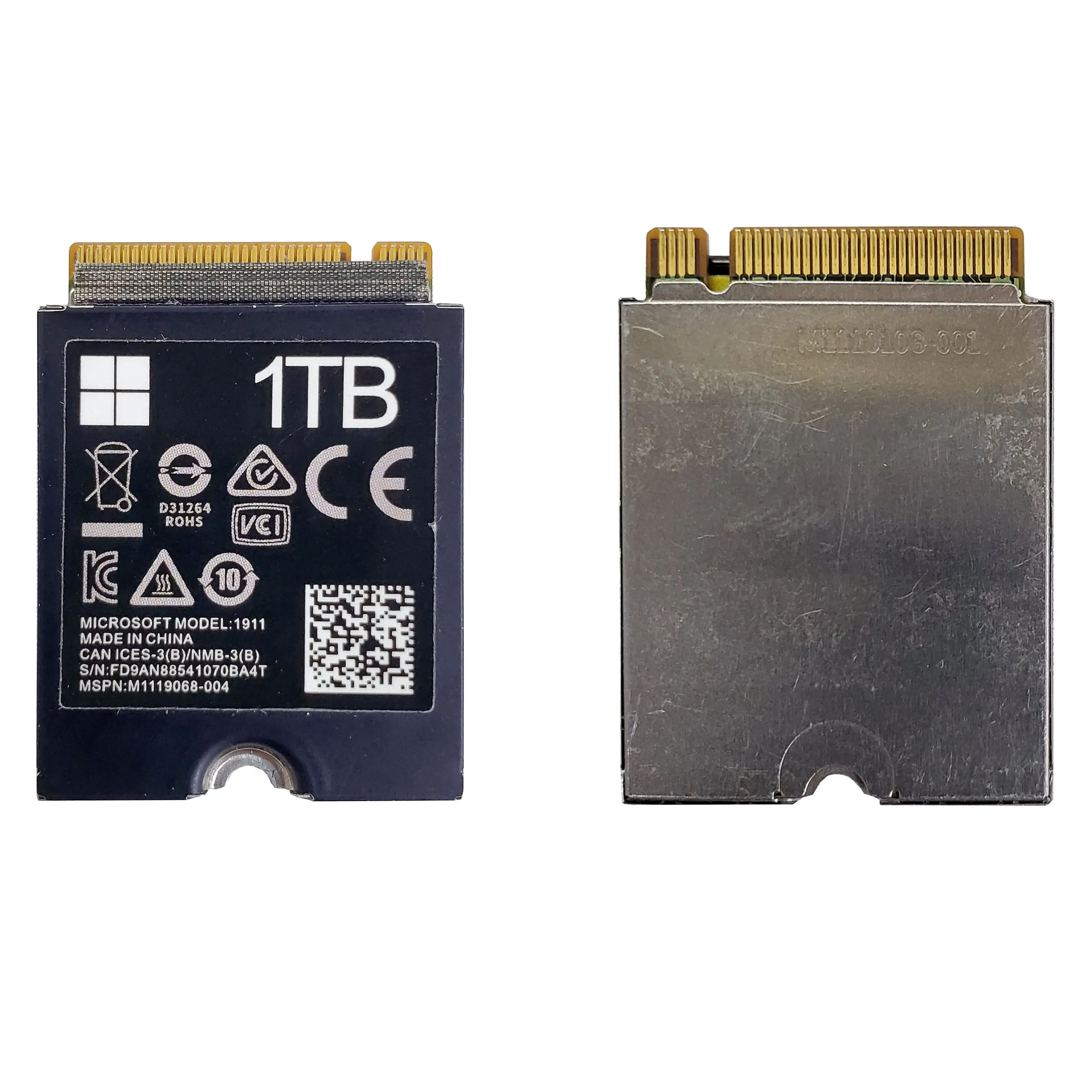 Surface pro 8 x 7+ SSD update 500G 1T 2T solid-state drives SN530 SN740 for Surface pro 9