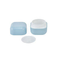 Pot en plastique de haute qualité pour crème visage, crème bébé, crème de soin, avec joint d'étanchéité, pour beurre corporel et gommage corporel