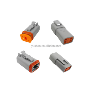 하이 퀄리티 <span class=keywords><strong>2</strong></span>/<span class=keywords><strong>3</strong></span>/4/6/8/10 핀 자동 커넥터 방수 남성 여성 와이어 하네스 구리 접촉 재료와 전기 터미널 - Product Image 4