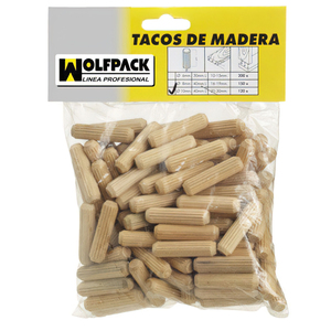 Tasselli in Legno 10x40 mm (Confezione da 50 Pezzi) - Product Image 1