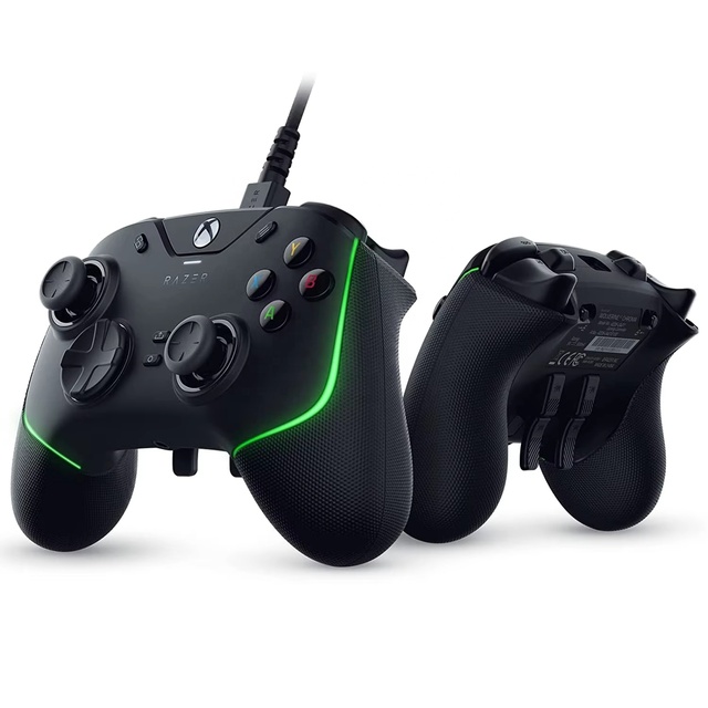 Razer Wolverine V2 Chroma Wired Pro Gamer Controller for Xbox Series X and for Xbox One RGB Lighting Remappable Buttons &