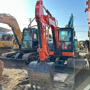 Mini pelleteuse sur chenilles Hitachi ZX55USR de 5 tonnes d'occasion 90% Nouveau adapté à la construction et à l'exploitation minière - Product Image 4