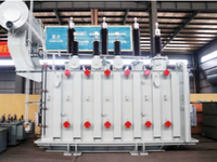 Transformateur de puissance immergé dans l'huile 110kV | Changeur de prise en charge pour les réseaux urbains et les parcs industriels Transformateurs de puissance électrique
