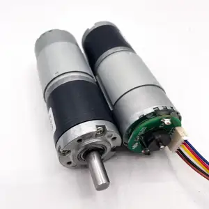 planetary gear sets motor 12vdc high torque electric motor gear motor with 11PPR 12PPR encoder