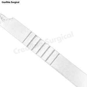 Crédible Surgical Pvt Ltd Manche de scalpel en acier inoxydable extra long Manuel Manche BP à usage unique pour instruments chirurgicaux - Product Image 4