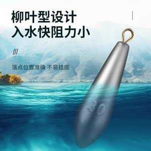 ตะกั่วตกปลา รูปทรงหยดน้ำ 10g-150g ทนทาน ใช้งานได้ดี อุปกรณ์ตกปลาทะเล - Product Image 3