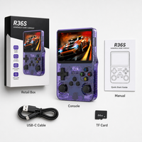 Console de jeu portable rétro Android open source, écran HD de 3,5 pouces, double joystick analogique, lecteur de jeux, 20000 jeux, émulateur d'arcade, 64 Go