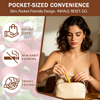 SEFUDUN Stylo diffuseur d'arômes à base de plantes, alternative au tabac, soutien énergétique, ingrédients naturels, vaporisateur énergétique à base de plantes