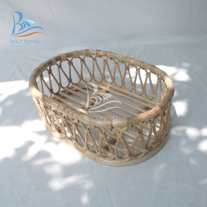 Gran oferta en línea accesorio de ratán hecho a mano para fotografía de recién nacido accesorios de casa de muñecas de moda de Vietnam modelo estilo de juguete - Product Image 3