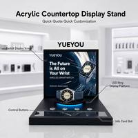 Support d'affichage pour montres en acrylique OEM, support d'affichage pour montres intelligentes pour la personnalisation de la marque