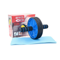 16.5cm lisse Ab roue rouleau exercice roue abdominale équipement d'entraînement à domicile Rouleau rouleau abdominal entraînement Fitness Portable