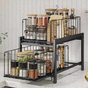 Estante de Almacenamiento Multiusos, Resistente, de Metal, para Baño, Dormitorio, Cocina, Ahorra Espacio - Product Image 3