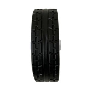 Solid <b>Plastic</b> <b>Wheels</b> 5 Inch PVC Anti Slip For Camping Cart Outdoor Use - Product Image 1