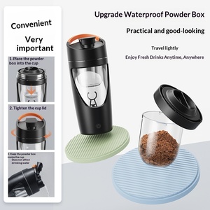 Novo Design de Garrafa Elétrica Portátil Recarregável, IP67 à Prova d'Água, Baixo Consumo de Energia, Material Tritan, Liquidificador para Fitness - Product Image 3