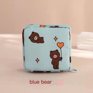 Bolsa de Almacenamiento de Algodón de Gran Capacidad con Diseño de Dibujos Animados para Toallas Sanitarias, Artículos Postparto y Escolares, Solución Portátil para Espacios Pequeños - Product Image 3