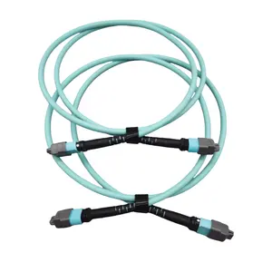 定制MPO干线电缆OM3 OM4 OM5 48股b型极性MTP母至MTP公光纤跳线