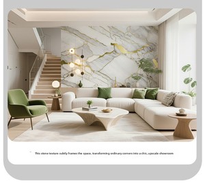 Hiện đại <span class=keywords><strong>3D</strong></span> Tường dính PVC hình nền không thấm nước cho TV nền phòng ngủ phòng khách phòng tắm khách sạn - Product Image 6