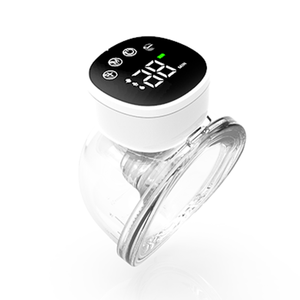 Tire-lait électrique portable silencieux à débit variable, mains libres, rechargeable, en silicone de qualité alimentaire sans BPA, pour l'alimentation de bébé - Product Image 3