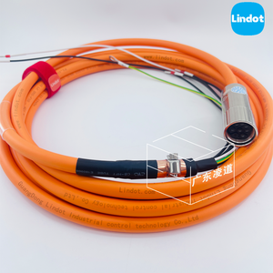 Compatible con servomotores de CA 693 SDM261, arnés de alimentación SDA, 3 conectores ADM 315 RXXXX <span class=keywords><strong>M23</strong></span>, chaqueta PUR naranja - Product Image 3