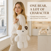 Nouveau design Sac à dos pour enfants en peluche douce, motif chat blanc et gris, avec nœud rose menthe et volants, idéal pour l'école et les voyages, sac cadeau